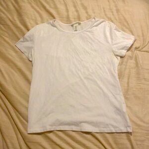 White H&M t-shirt